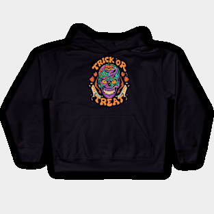 Trick or treat Kids Hoodie